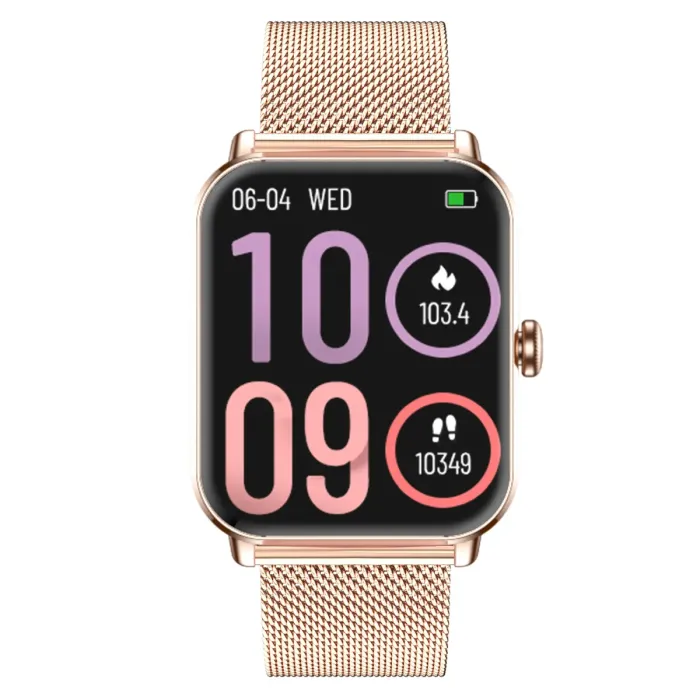 Розумний смарт годинник Smart Eva Gold, 2 ремінці - зображення 12