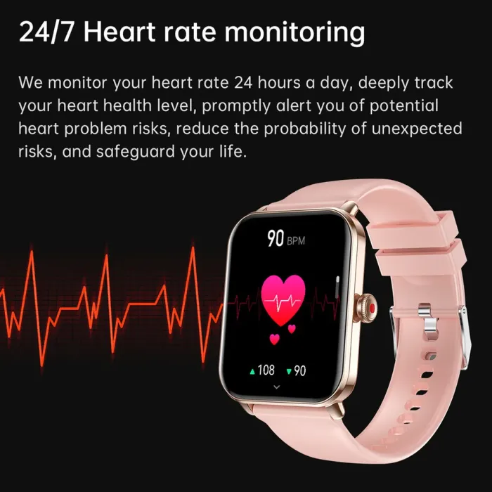 Розумний смарт годинник Smart Eva Gold, 2 ремінці - зображення 8