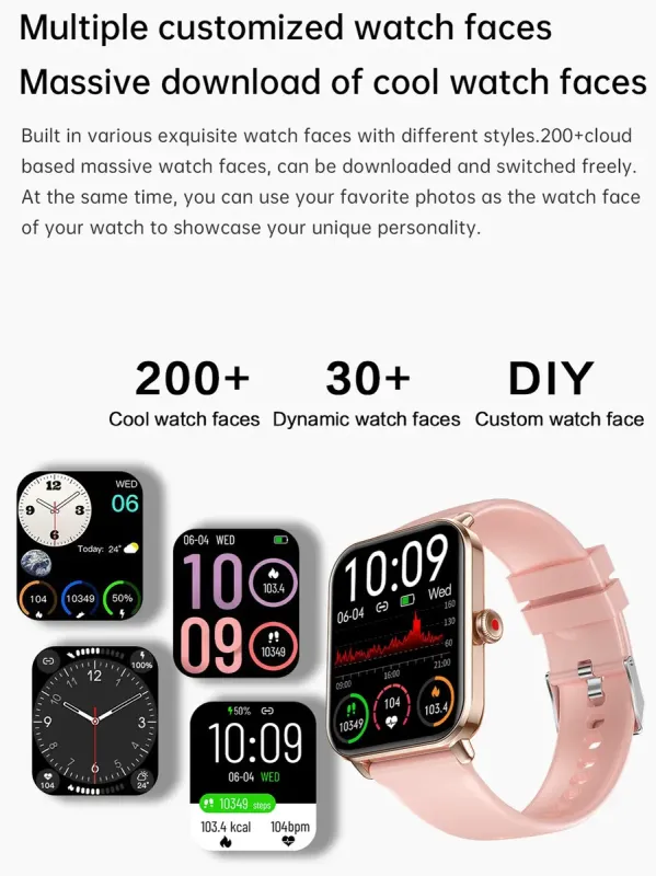 Розумний смарт годинник Smart Eva Rubber, 2 ремінці - зображення 9