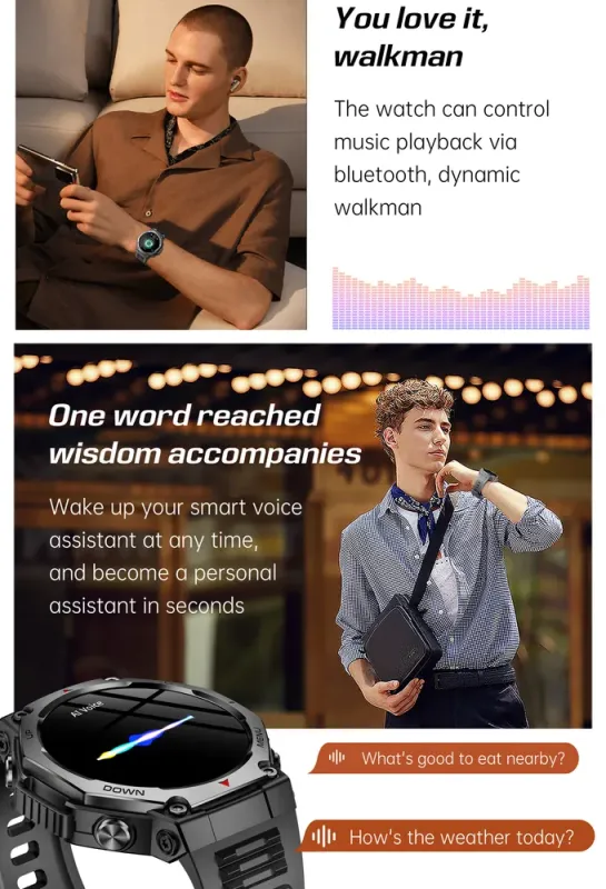 Розумний смарт годинник Smart Expedition Pro - зображення 12