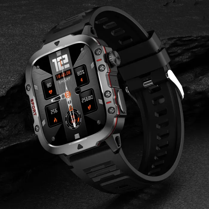 Розумний смарт годинник Smart Expert Nano Rubber, 2 ремінці - зображення 4