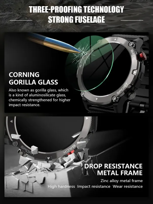 Розумний смарт годинник Smart Expert PRO Black - зображення 7