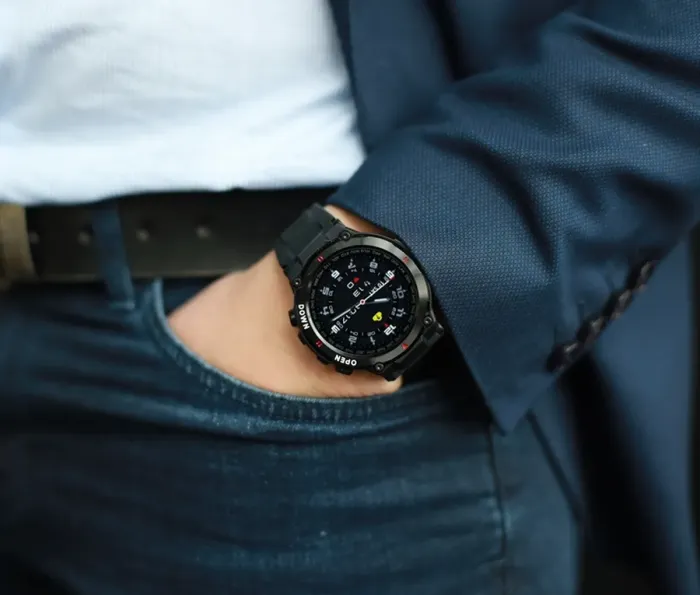 Розумний смарт годинник Smart Extreme Ultra Black УЦІНКА - зображення 4