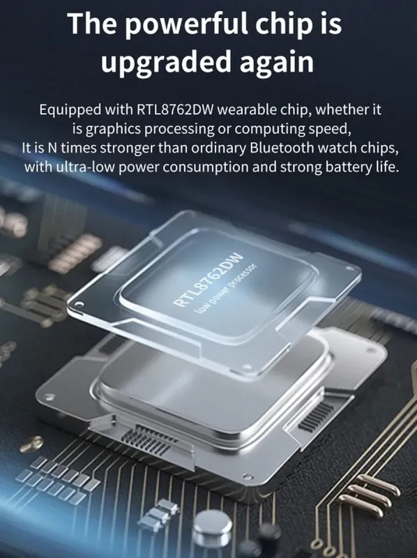 Розумний смарт годинник Smart F100 Black - зображення 7