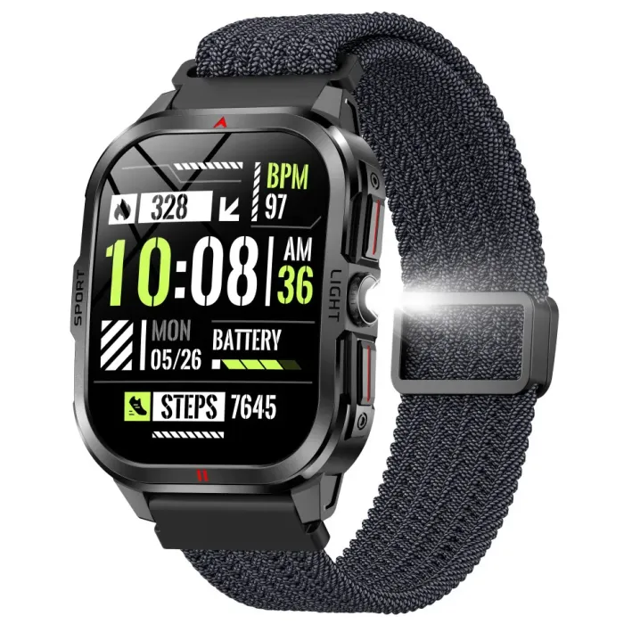 Розумний смарт годинник Smart Fanastic Nylon, 2 ремінці - зображення 8