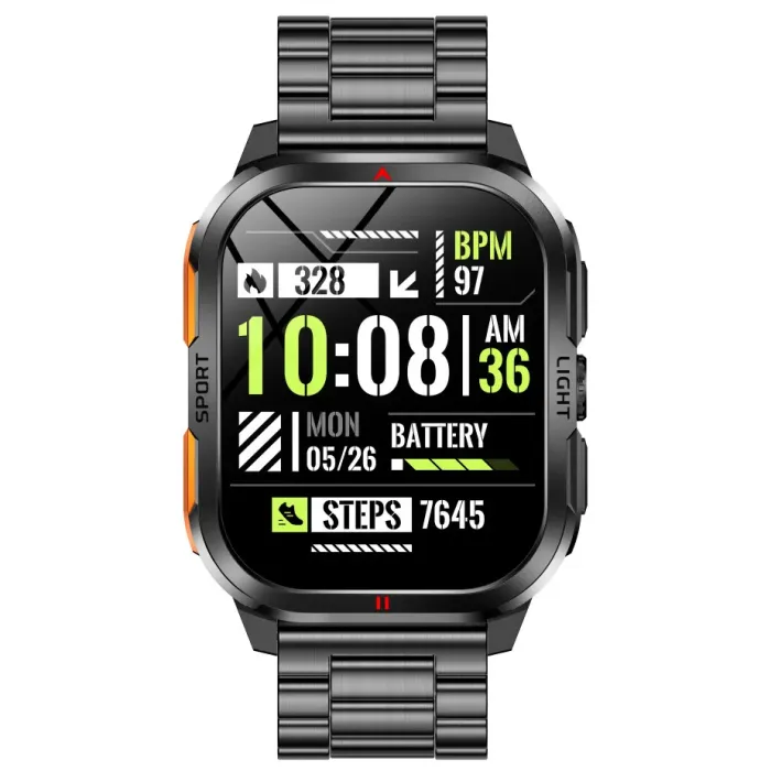 Розумний смарт годинник Smart Fanastic Steel, 2 ремінці - зображення 2