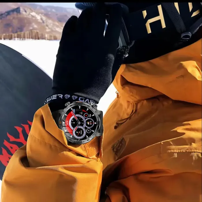 Розумний смарт годинник Smart Fire Rubber з компасом - зображення 18