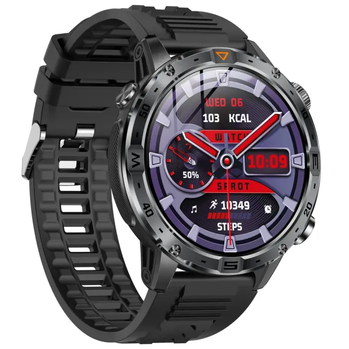 Розумний смарт годинник Smart Fire Rubber з компасом - зображення 16