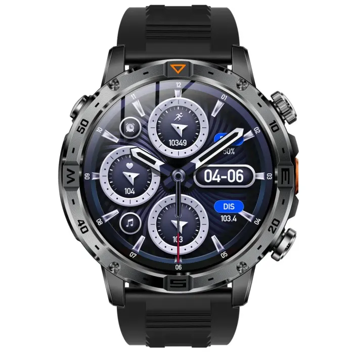 Розумний смарт годинник Smart Fire Rubber з компасом - зображення 22