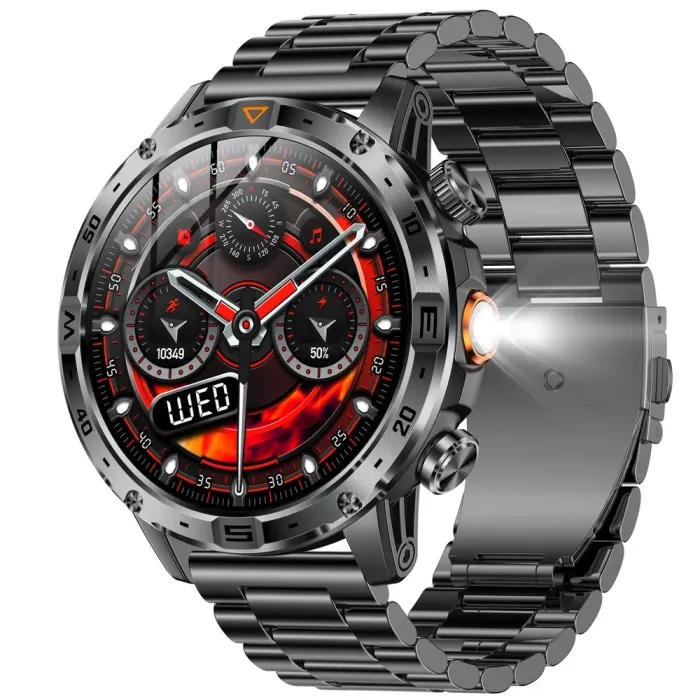 Розумний смарт годинник Smart Fire Steel з компасом - зображення 1