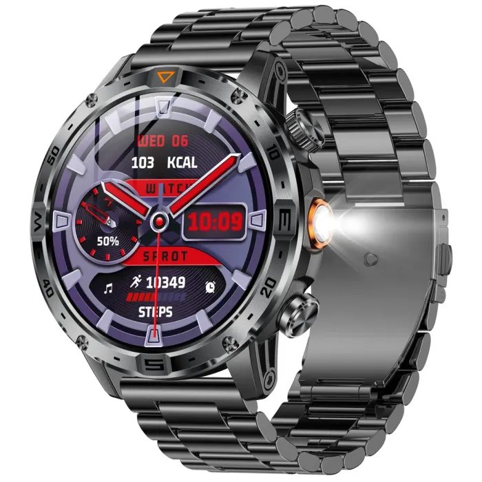 Розумний смарт годинник Smart Fire Steel з компасом - зображення 8