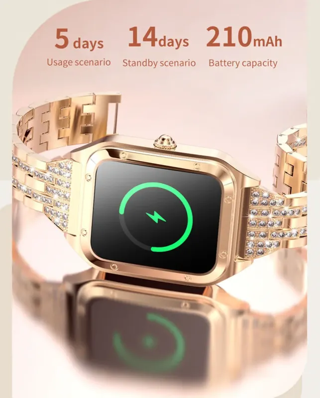 Розумний смарт годинник Smart Flower New Gold - зображення 7