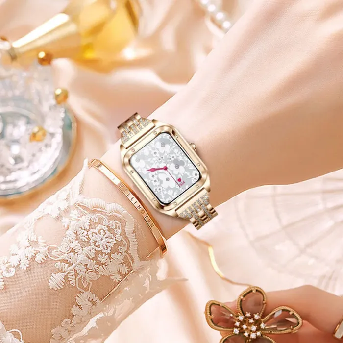 Розумний смарт годинник Smart Flower New Gold - зображення 9