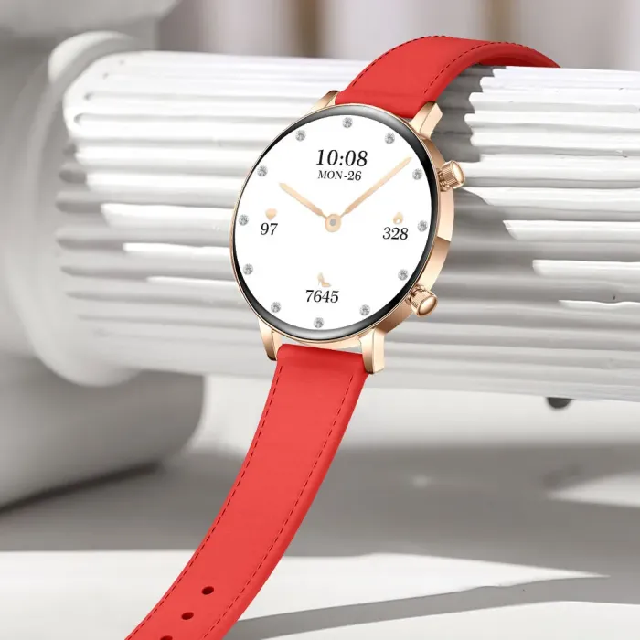 Розумний смарт годинник Smart Flower X Red, 2 ремінці - зображення 4