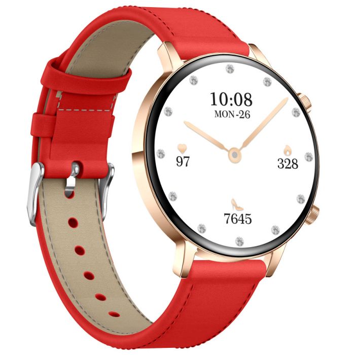 Розумний смарт годинник Smart Flower X Red, 2 ремінці - зображення 3