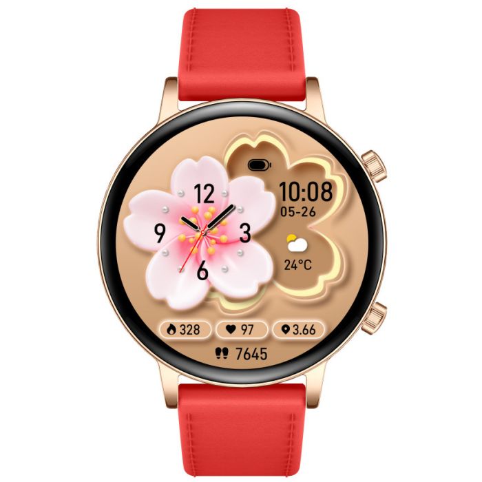 Розумний смарт годинник Smart Flower X Red, 2 ремінці - зображення 9