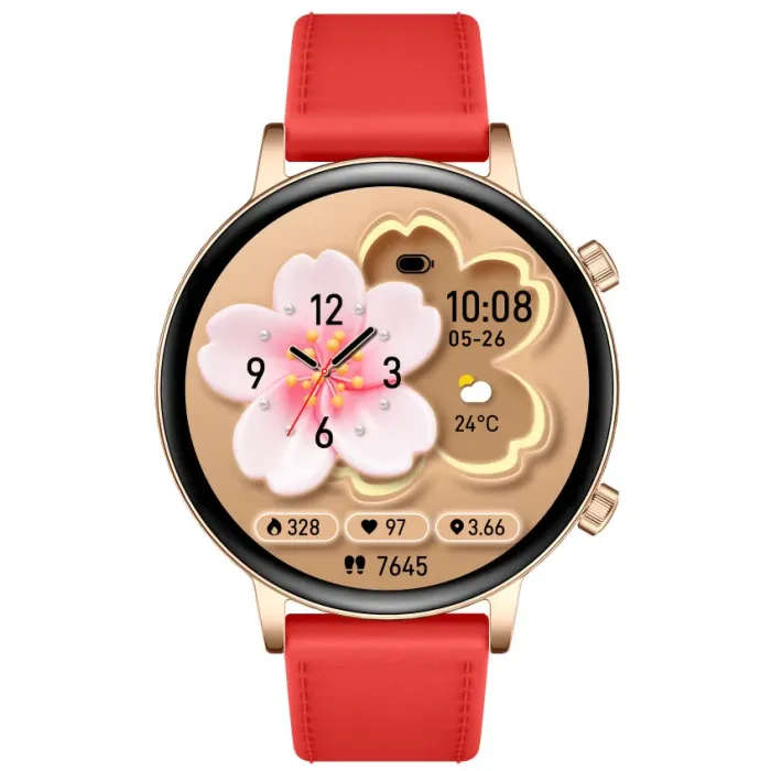 Розумний смарт годинник Smart Flower X Red, 2 ремінці - зображення 9