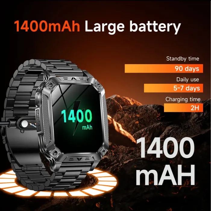 Розумний смарт годинник Smart Formula K+ Rubber, 2 ремінці - зображення 11