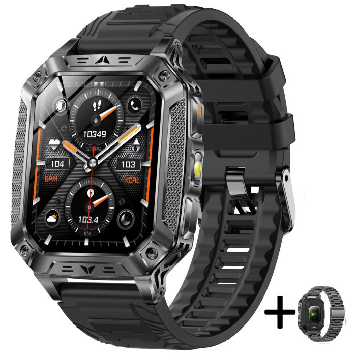 Розумний смарт годинник Smart Formula K+ Rubber, 2 ремінці - зображення 1