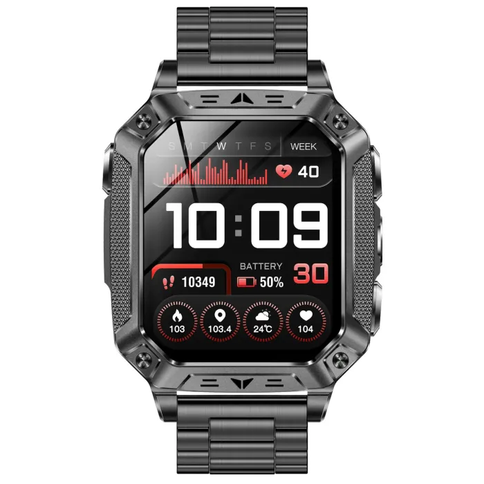 Розумний смарт годинник Smart Formula K+ Steel, 2 ремінці - зображення 2