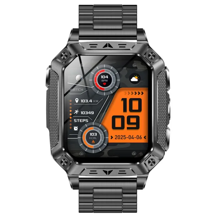 Розумний смарт годинник Smart Formula K+ Steel, 2 ремінці - зображення 9
