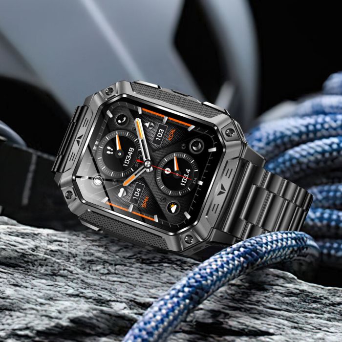 Розумний смарт годинник Smart Formula K+ Steel, 2 ремінці - зображення 7