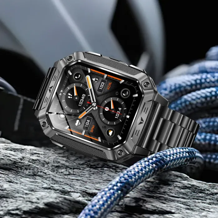 Розумний смарт годинник Smart Formula K+ Steel, 2 ремінці - зображення 7