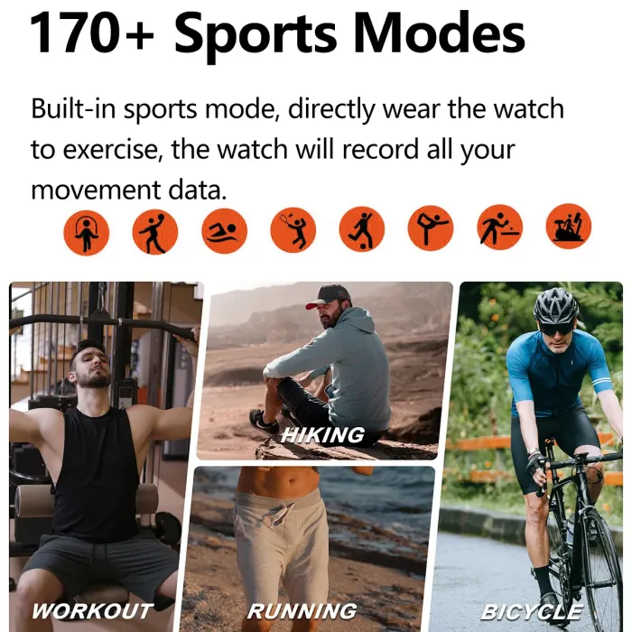 Розумний смарт годинник Smart GPS Max Black, 2 ремінці - зображення 4