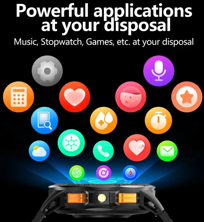 Розумний смарт годинник Smart GPS Max ArmyGreen, 2 ремінці - зображення 9