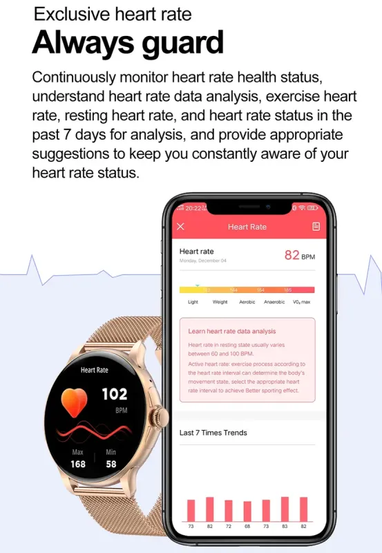 Розумний смарт годинник Smart Holiday Gold Rubber, 2 ремінці - зображення 11