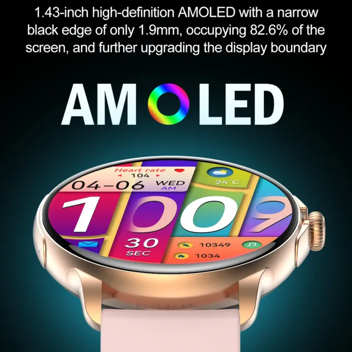 Розумний смарт годинник Smart Holiday Gold Rubber, 2 ремінці - зображення 6