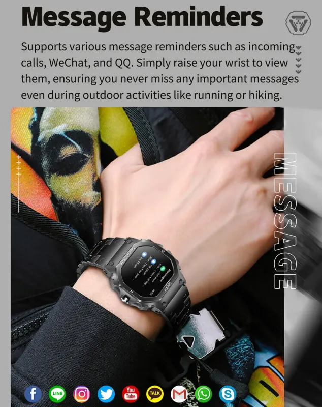 Розумний смарт годинник Smart Jordan Sport - зображення 5