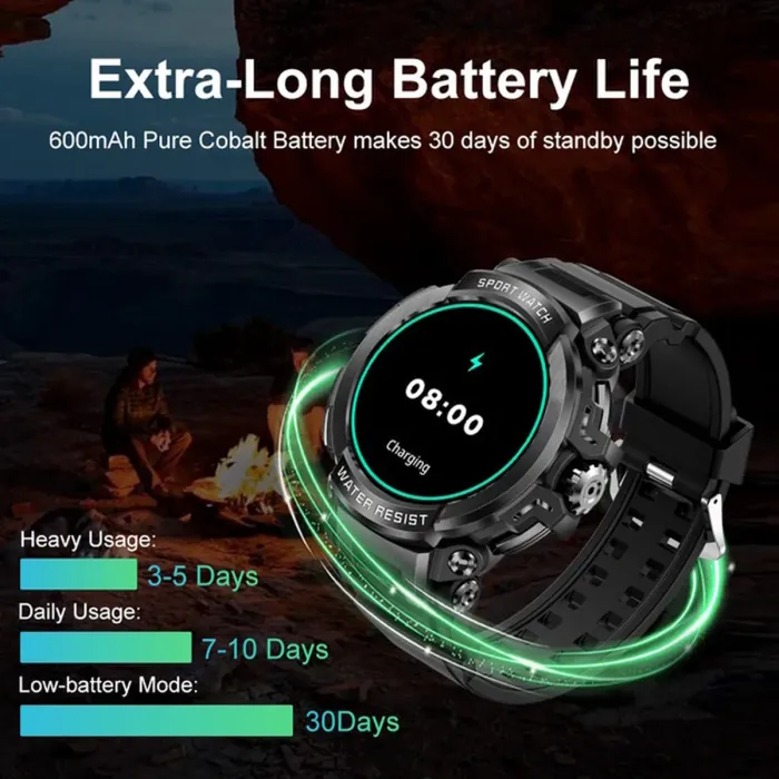 Розумний смарт годинник Smart Kador Black - зображення 3