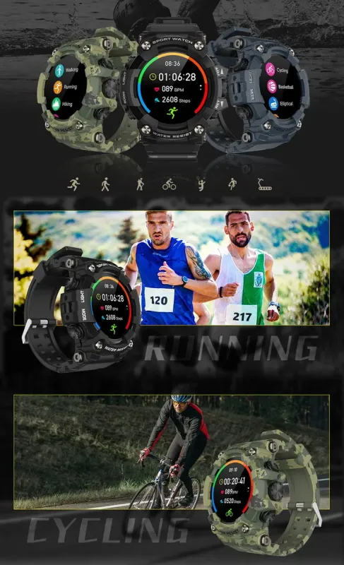 Розумний смарт годинник Smart Khaki Boss - зображення 9