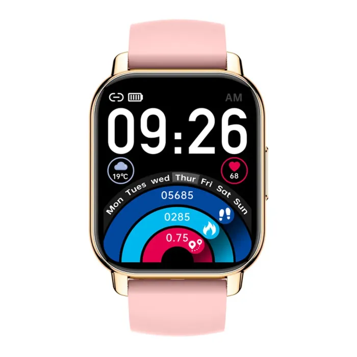 Розумний смарт годинник Smart Kiss Pro Gold - зображення 2