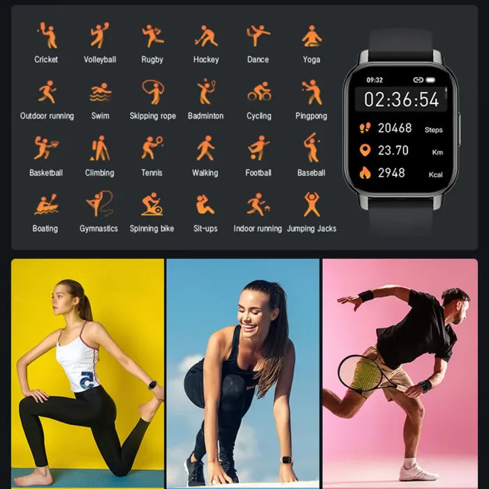 Розумний смарт годинник Smart Kiss Pro Gold - зображення 7