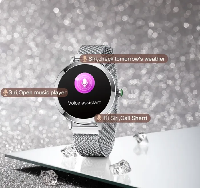 Розумний смарт годинник Smart VIP Lady Pro Silver - зображення 8