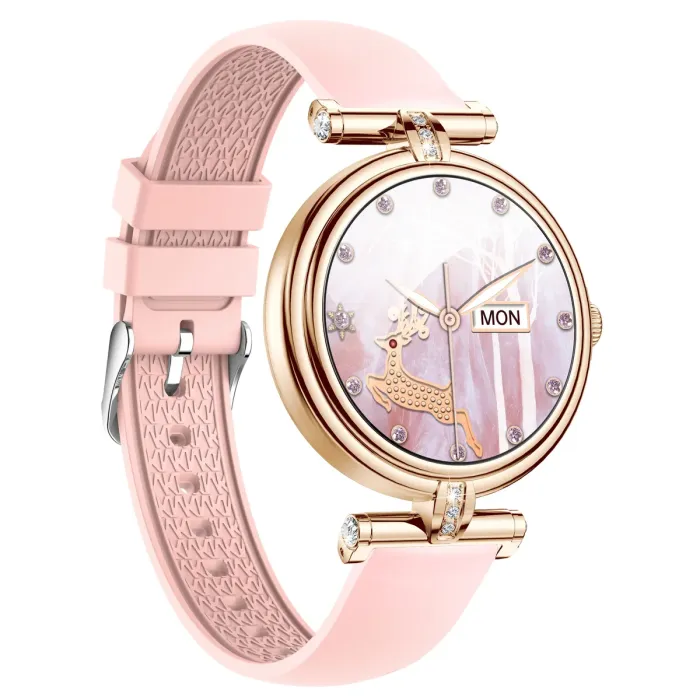 Розумний смарт годинник Smart Leila Rubber, 2 ремінці - зображення 3