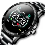 Чоловічі годинники Smart Lige Omega Black