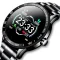 Смарт годинники Smart Lige Omega Black