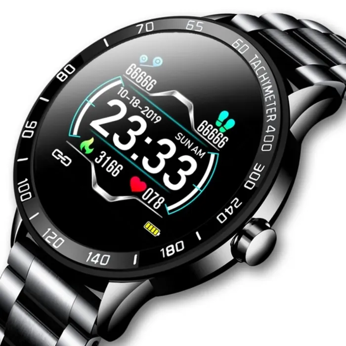 Смарт годинники Smart Lige Omega Black - зображення 1