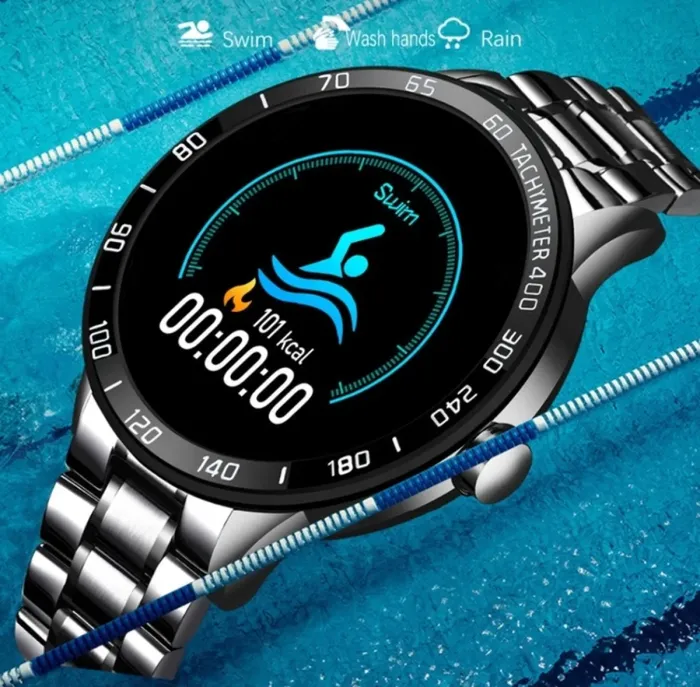 Смарт годинники Smart Lige Omega Black - зображення 4