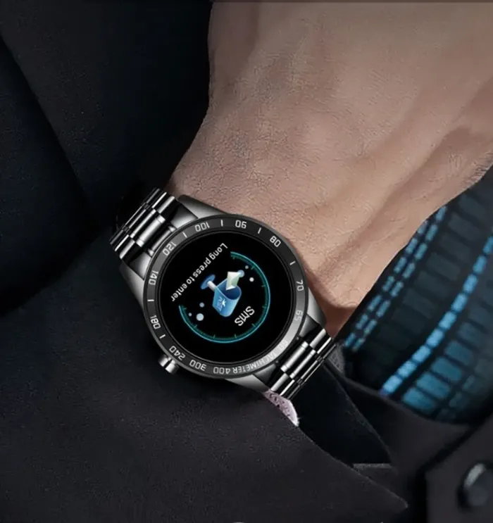 Смарт годинники Smart Lige Omega Black - зображення 8