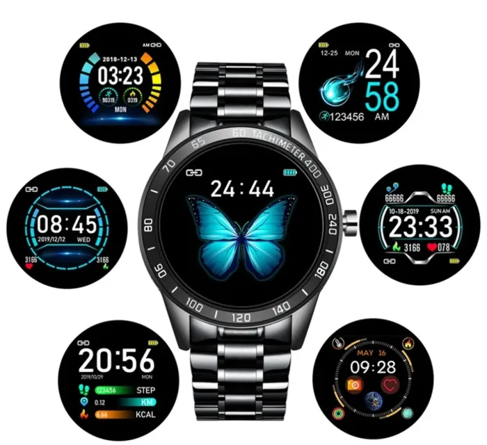 Смарт годинники Smart Lige Omega Black - зображення 6