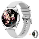 Розумний смарт годинник Smart Love Pro Silver Rubber, 2 ремінці