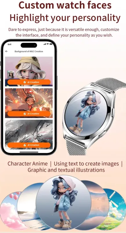 Розумний смарт годинник Smart Love Pro Silver Steel, 2 ремінці - зображення 11