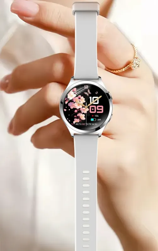 Розумний смарт годинник Smart Love Pro Silver Rubber, 2 ремінці - зображення 12