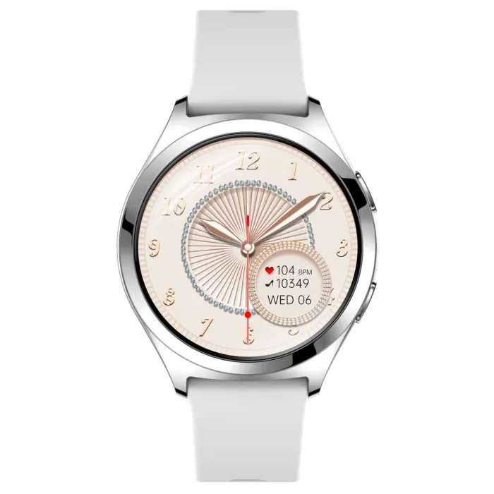 Розумний смарт годинник Smart Love Pro Silver Rubber, 2 ремінці - зображення 3