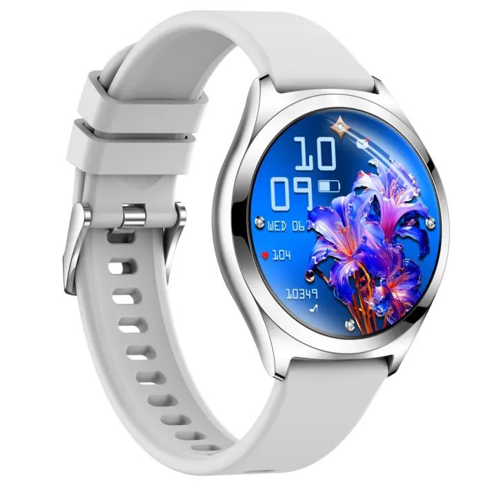 Розумний смарт годинник Smart Love Pro Silver Rubber, 2 ремінці - зображення 4