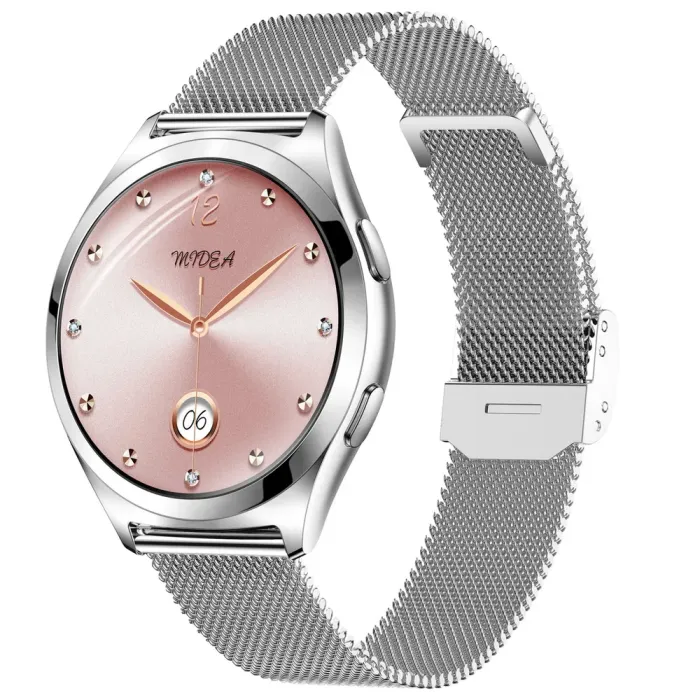 Розумний смарт годинник Smart Love Pro Silver Steel, 2 ремінці - зображення 2